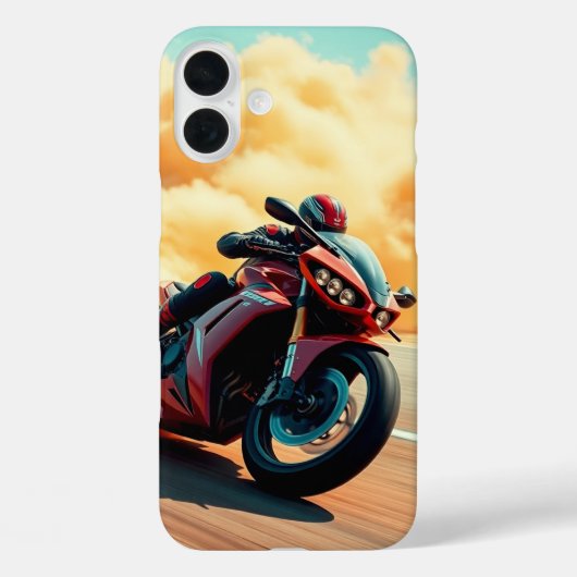 恐れずに乗る Case-Mate iPhoneケース (裏面)