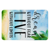 恐れずに夢を見る マグネット (横)