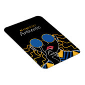 恐れずに本物である マグネット (右側)