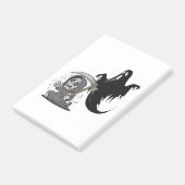 恐れた死神と幽霊。 ポストイット (アングル)