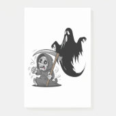 恐れた死神と幽霊。 ポストイット (正面)