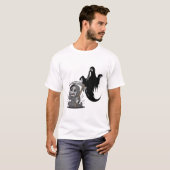 恐れた死神と幽霊。 Tシャツ (正面フル)