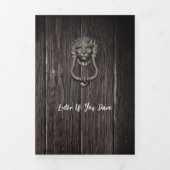 恐れてはいけないハローウィンパーティ 三つ折り招待状 (カバー)