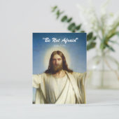 「恐れてはいけない」のカスタムはがき ポストカード (スタンド正面)