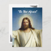 「恐れてはいけない」のカスタムはがき ポストカード (正面/裏面)