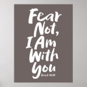 恐れてはいけない、私はあなたとキリスト教信仰の神イエスである ポスター (正面)