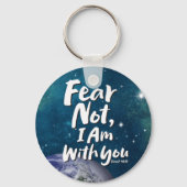 恐れてはいけない、私はあなたとクリスチャン – イザヤ41:10 キーホルダー (裏面)