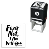 恐れてはいけない、私はあなたとクリスチャン – イザヤ41:10 セルフインキングスタンプ (インサイチュ)