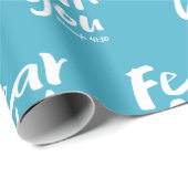 恐れてはいけない、私はあなたとクリスチャン – イザヤ41:10 ラッピングペーパー (ロールコーナー)