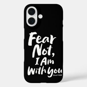 恐れてはいけない、私はあなたと一緒にいる – 宗教願い神イエス iPhone 16ケース