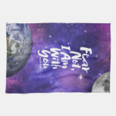 恐れてはいけない、私はあなたと共にいる – Isaiah 41:10 Christian キッチンタオル (横)