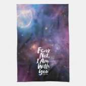 恐れてはいけない、私はあなたと共にいる – Isaiah 41:10 Christian キッチンタオル (縦)
