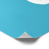 恐れてはいけない、私はあなた方と共にいる信仰の神イエス ポスター (角)