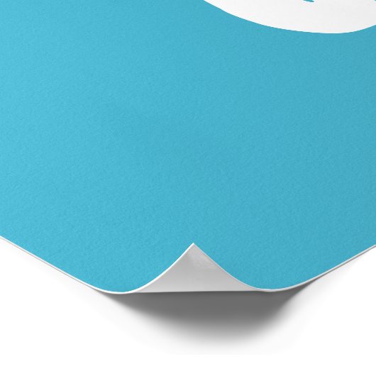 恐れてはいけない、私はあなた方と共にいる信仰の神イエス ポスター (角)