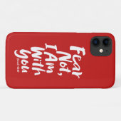 恐れてはいけない、私はあなた方と共にいる信仰の神イエス Case-Mate iPhoneケース (裏面(横))