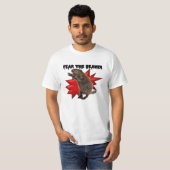 恐れて下さいビーバー(価値ティー)を Tシャツ (正面フル)