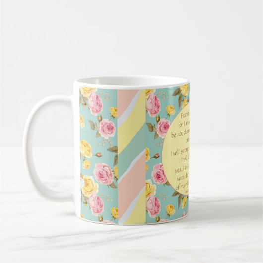 恐れない コーヒーマグカップ (左)