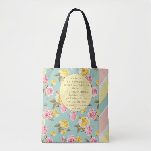 恐れない トートバッグ (正面)