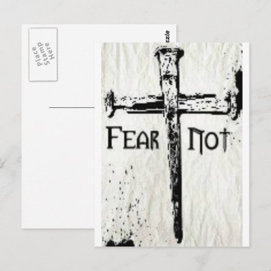 恐れない ポストカード (正面/裏面)