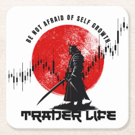 恐れない | 貿易動機 | サムライ スクエアペーパーコースター