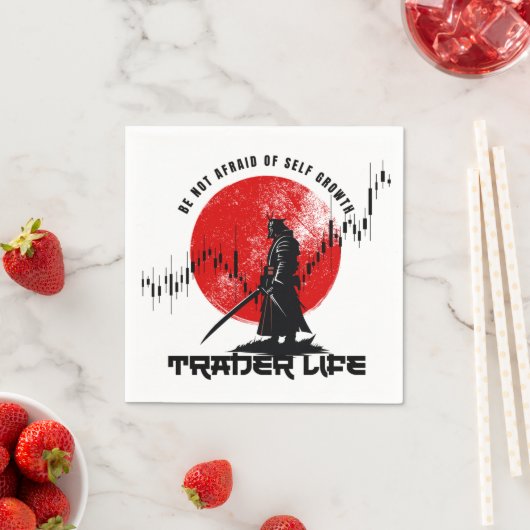 恐れない | 貿易動機 | サムライ スタンダードカクテルナプキン (インサイチュ)