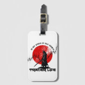 恐れない | 貿易動機 | サムライ ラゲッジタグ (正面縦)