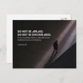 恐れない(Do't Be Be Boy) （重陽子31:8） ポストカード (正面/裏面)