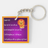 恐れないKeychain キーホルダー (裏面)