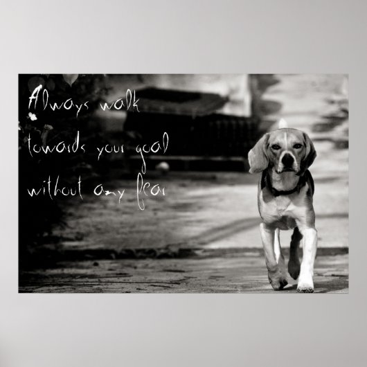 恐れなく – ポスター (正面)