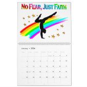 恐れなく、公正な信仰の体操カレンダー カレンダー (1月 2026)