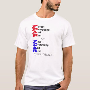 恐れの意味 Tシャツ