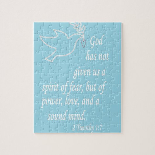 恐れの精神無し ジグソーパズル (縦)