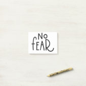 恐れはない ポストイット (デスク上)