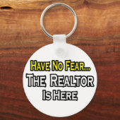 恐れはない、不動産仲介業者はここにある キーホルダー (正面)