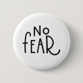 恐れはない 缶バッジ (正面)