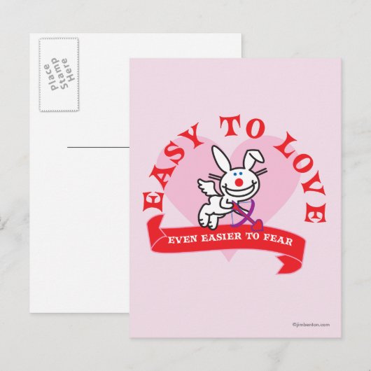 恐れやすい ポストカード (正面/裏面)