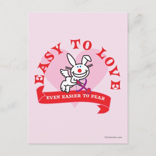 恐れやすい ポストカード (正面)