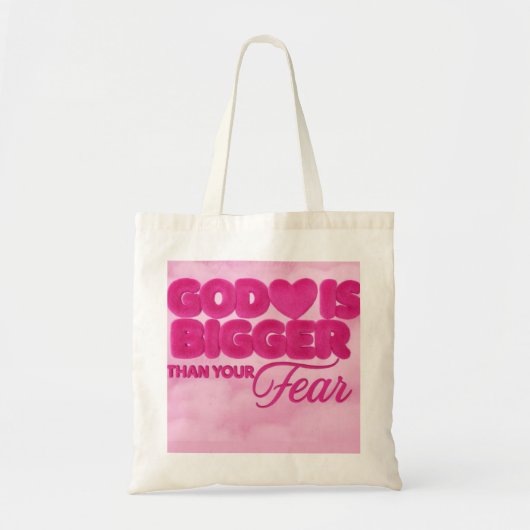 恐れよりも大きな神様 (TOTE bag) トートバッグ (正面)