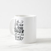 恐れより大きな信仰を Bible Vers コーヒーマグカップ (正面左)