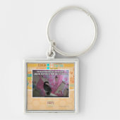 恐れられたピンクを征服しました キーホルダー (正面)