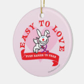 恐れること容易 セラミックオーナメント (左)