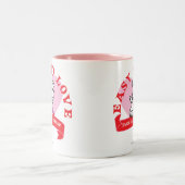 恐れること容易 ツートーンマグカップ (中央)