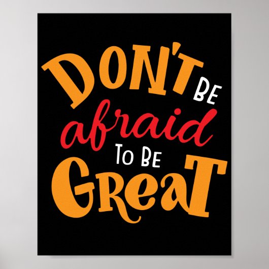 恐れるな素晴らし ポスター (正面)