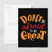 恐れるな素晴らし ポストカード (正面/裏面)