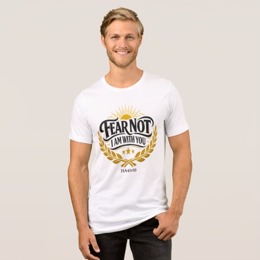 恐れるな  トライブレンドＴシャツ (正面全面)