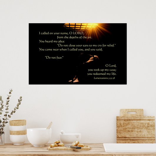 恐れるな ポスター (キッチン)