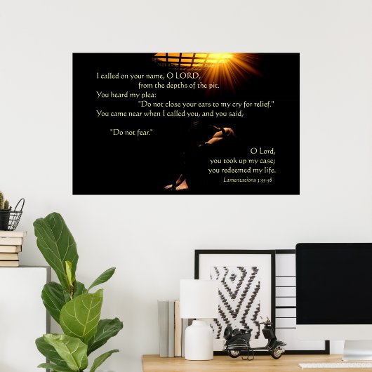 恐れるな ポスター (ホームオフィス)