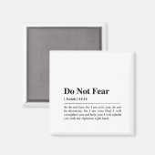 恐れるな マグネット (正面/裏面)