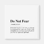 恐れるな マグネット (正面)