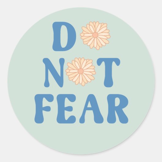 恐れるな ラウンドシール (正面)